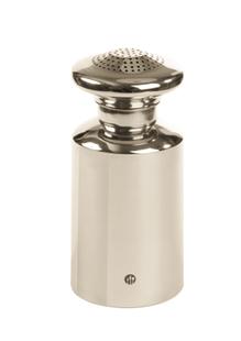 Zoutstrooier rvs met schroefdop 80x175mm