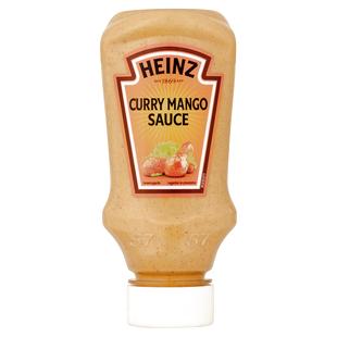 Curry-mango saus Top Down 220ml