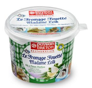 Le fromage fouetté ail & fines herbes 500g