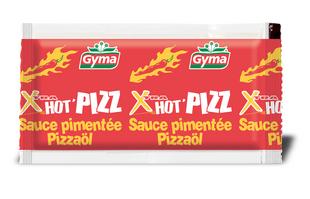 Pikante saus voor pizza in zakjes 4mlx1000