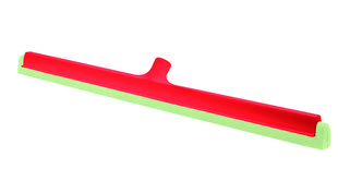Vloerwisser 45cm rood met groene rubber