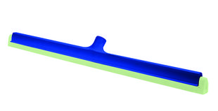 Vloerwisser 45cm blauw met groene rubber