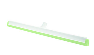 Vloerwisser 55cm wit met groene rubber