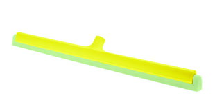 Raclette 55cm jaune avec du caoutchouc vert