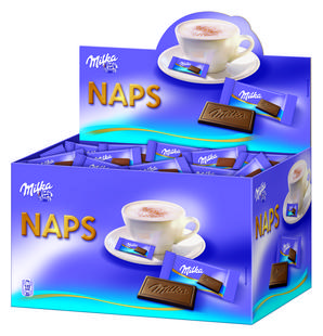 Naps chocolat lait du pays alpin (±74p)