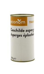 Asperges blanches pelées/entières 800g