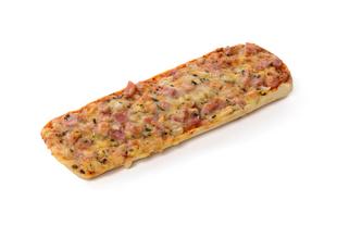 Pizza baguette ham-kaas 160gx28