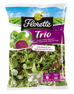 Trio roquette/salade de blé/betterave rouge 140g