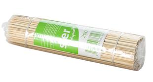 Brochettes en bambou (diam2,5mm/18cm)200p