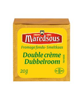 Fromage fondu double crème 32% (alu) 20g x80