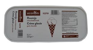 Roomijs chocolade 5L