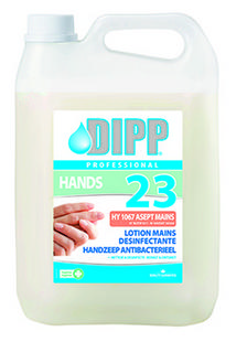 Savon mains desinfectante recharge 5L