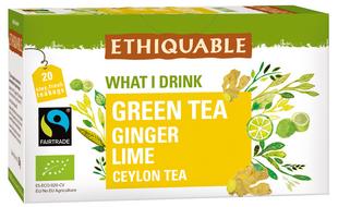 Thé vert gingembre citron BIO FT 20sachets 1,8g