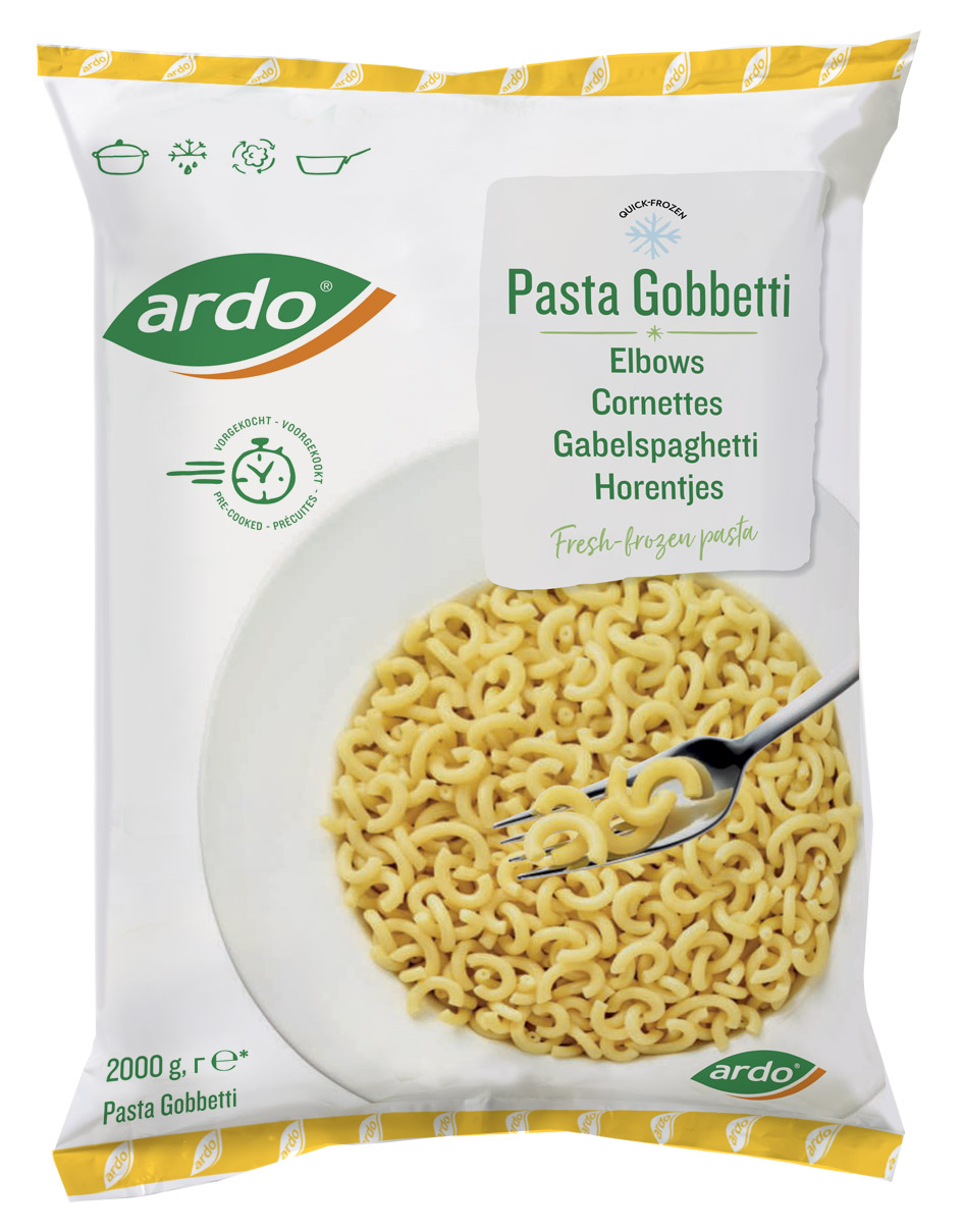 Pasta gobbetti hoorntjes 2kg