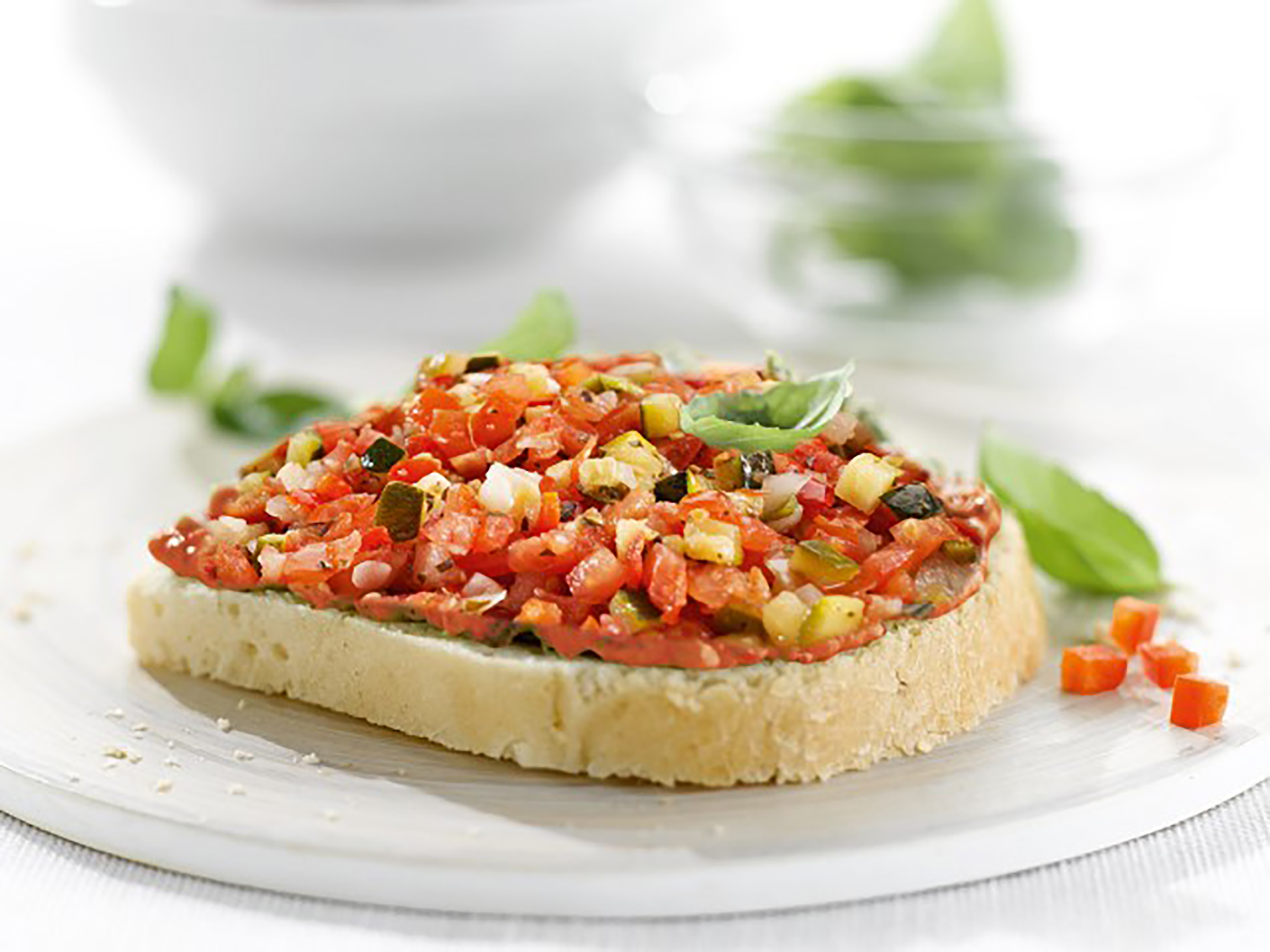 Brunoise tomates courget. 2kg Solucious