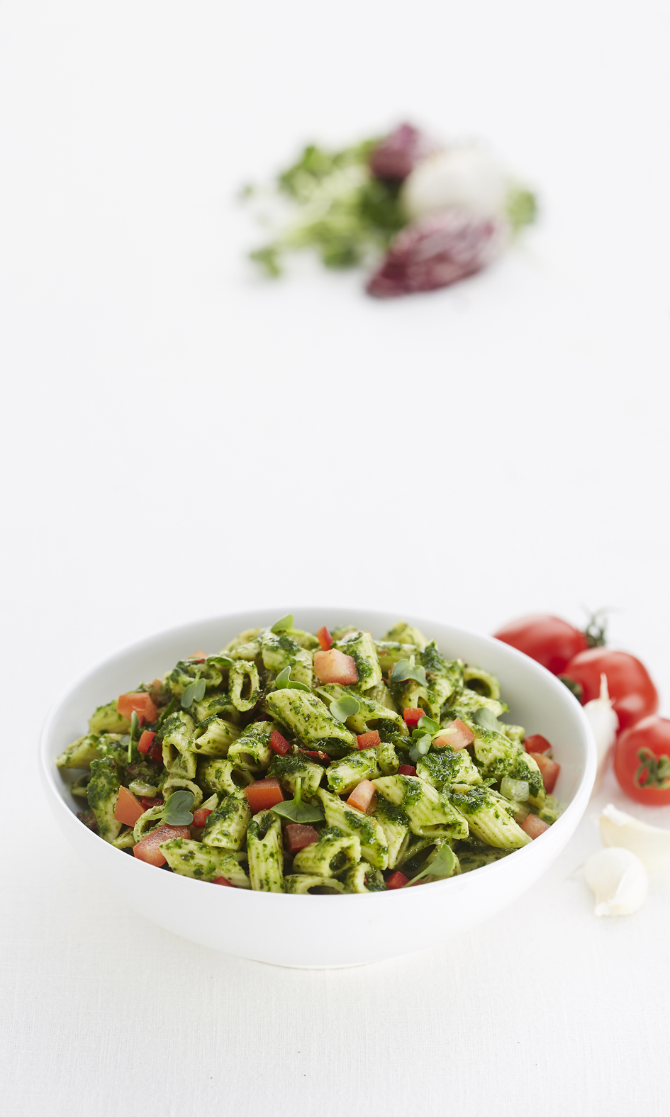 Pâtes sauce pesto 1kg Solucious