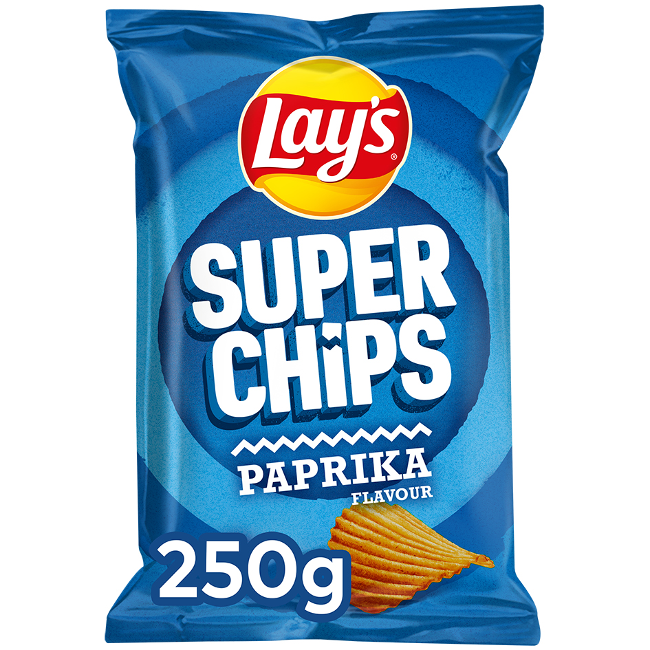 SuperChips paprika XL bag 250g Solucious