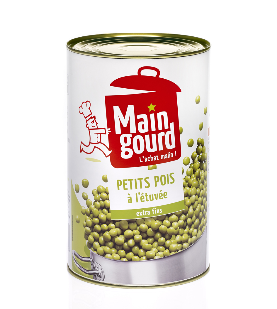 Petits Pois Extra Fins 4kg Solucious