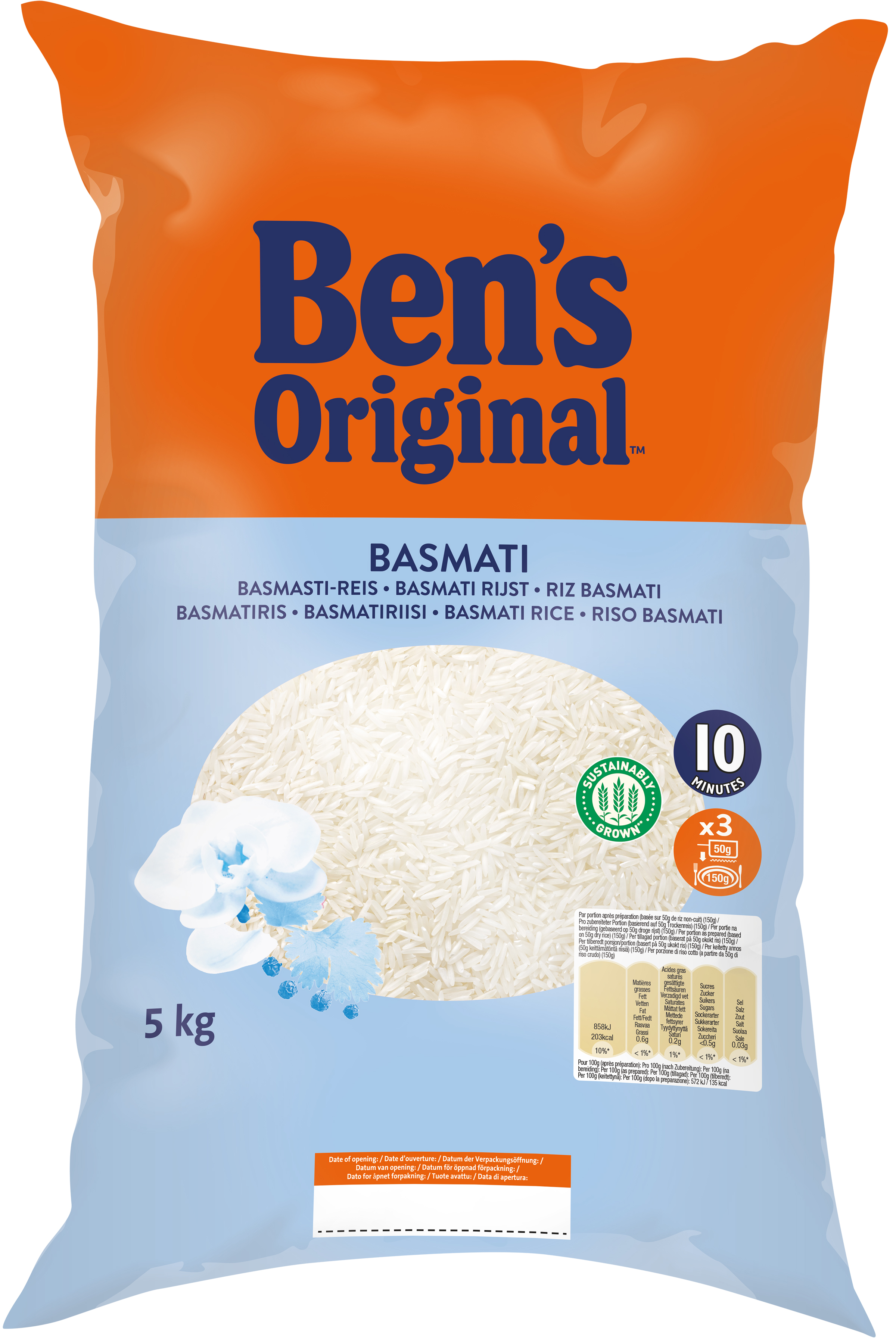 Rijst basmati 5kg Solucious