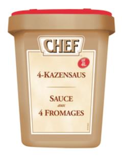 Sauce 4 fromages poudre (4L) 840g