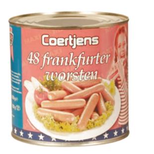 Frankfurterworsten 48st 1,92kg