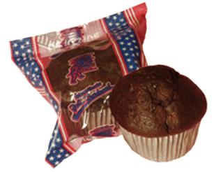 Cakes muffins double chocolate ind.55gx30