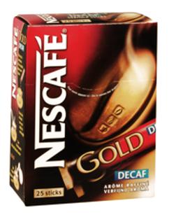 Nescafé instantané gold décaféiné 2gx25p