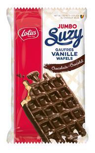 Wafels jumbo vanille/chocolade Suzy ind.75gx20