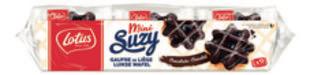 Luikse wafel chocolade Suzy ind.mini 9st 292g