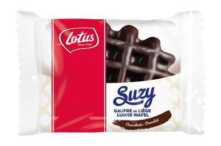 Luikse wafels Belgische chocolade Suzy 57,5gx30