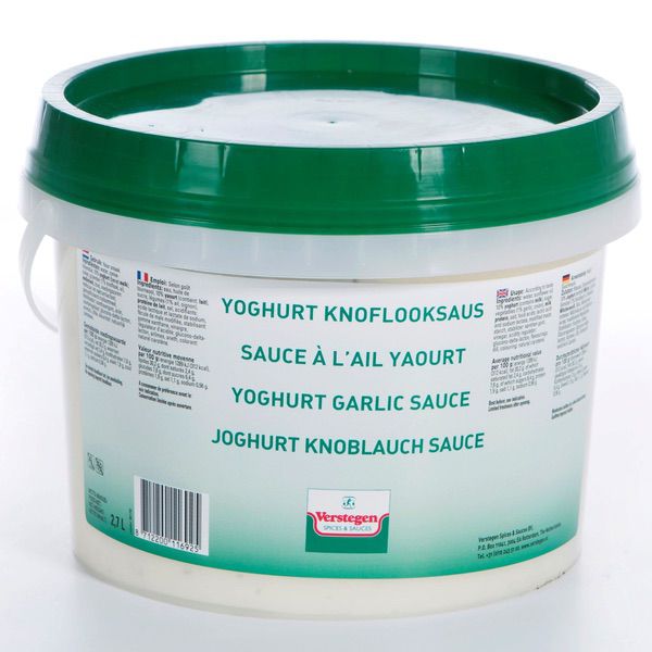 Sauce à l'ail au yaourt Connoisseur 2,7L