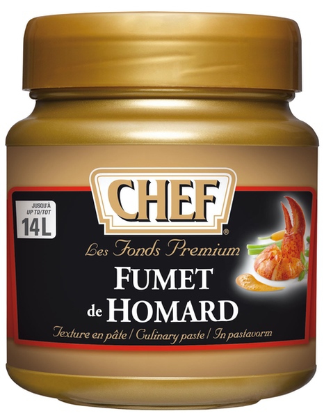 Fumet d'homard premium en pâte (14L) 560g