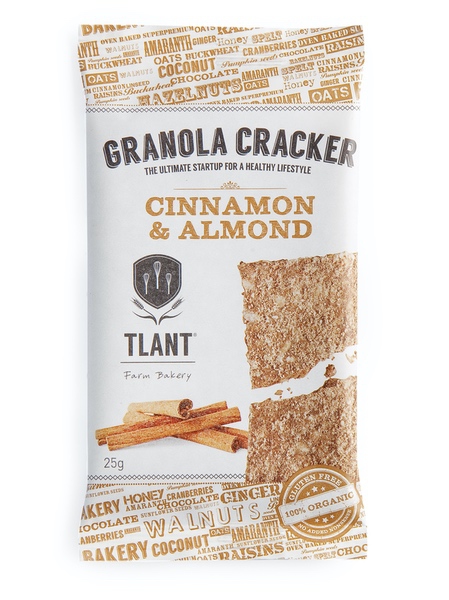 Granola Cracker Cinnamon & Almond BIO 25g