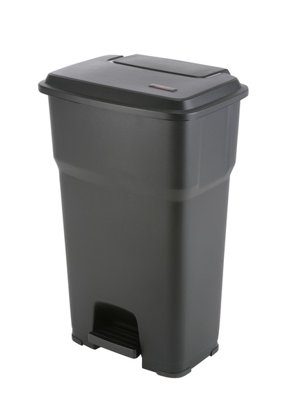 Hera collecteur à pédale noir 85L