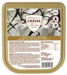 Crème glacée straciatella 2,5L