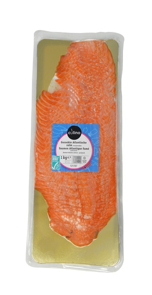Gerookte zalm voorgesneden ASC 1kg