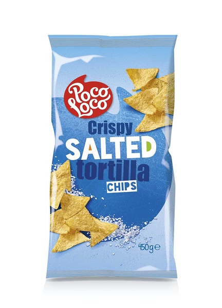 Chips tortilla crispy salted 450g