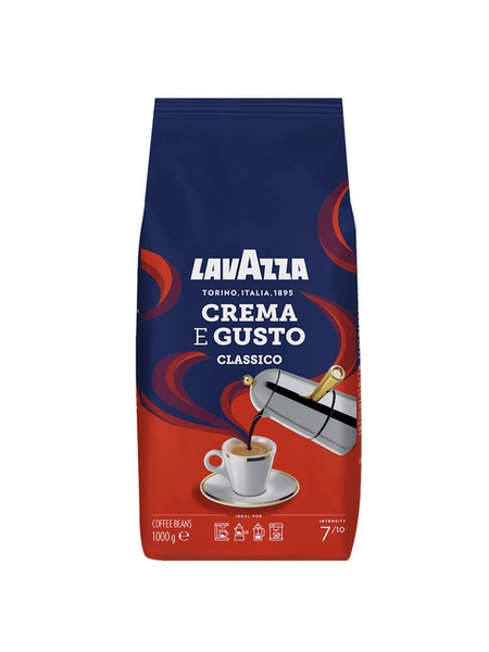 Grains de café Crema & Gusto tradizionale 1kg