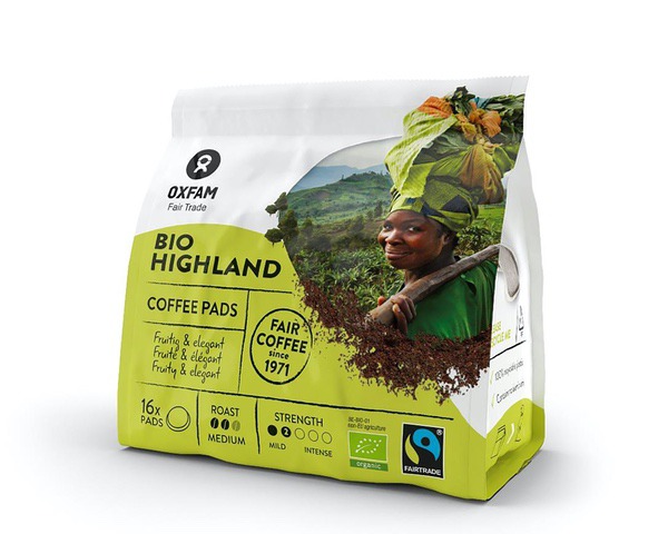 Koffiepads Highland BIO Fairtrade 7gx16