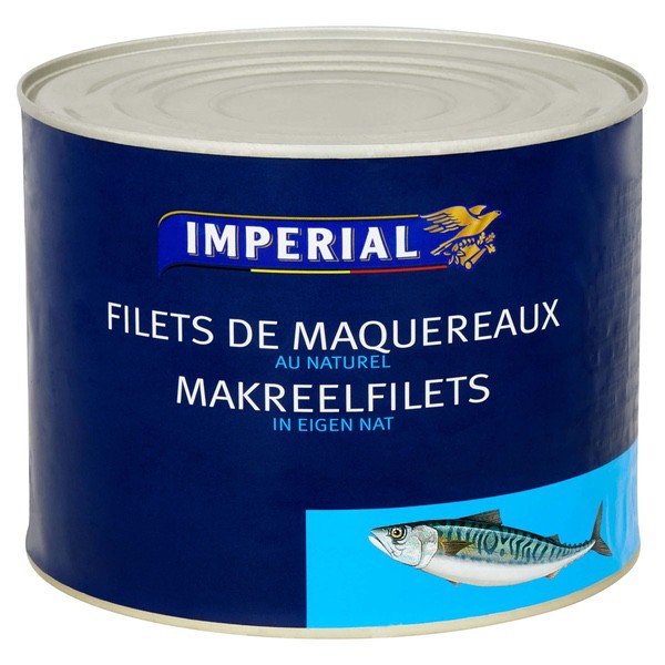 Makreelfilet in eigen nat 2,1kg