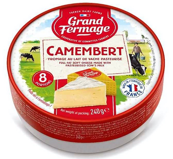 Camembert portions 30gx8