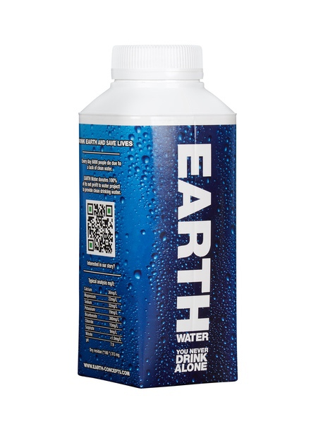 Earth water tetrapack 33cl
