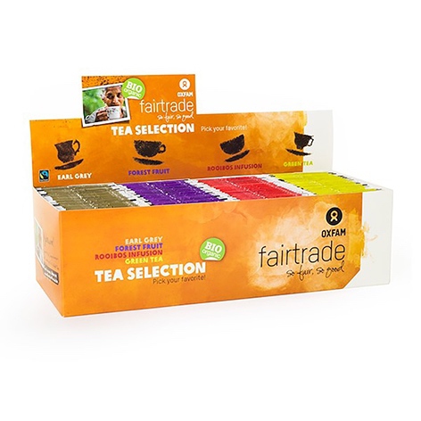 Thé 4 goûts BIO Fairtrade 4x(25sachets)
