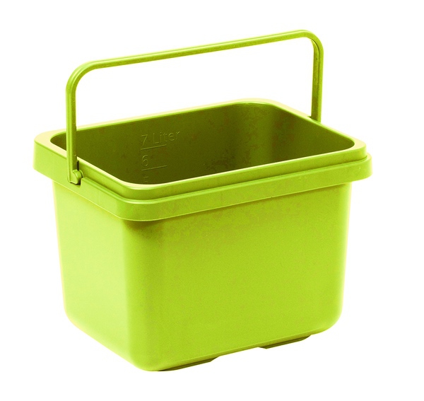 Seau 7l poignée jaune 1p