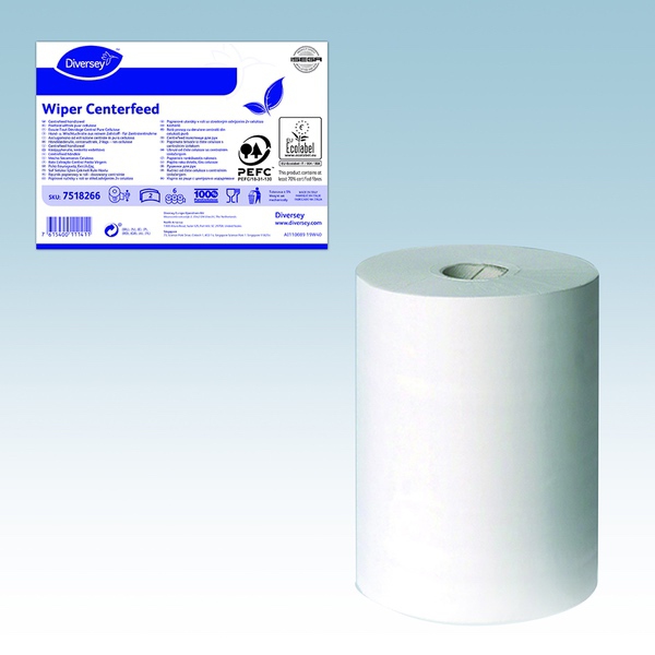 Wipers centerfeed 2laags 6st