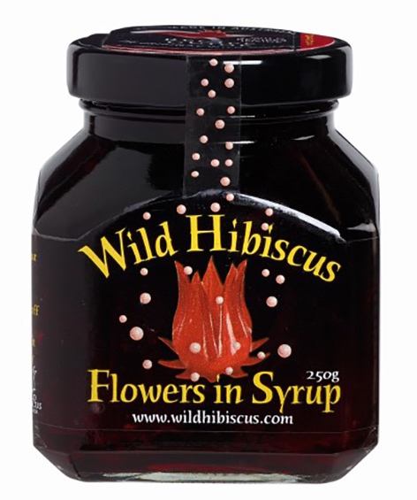 Fleurs Hibiscus au sirop VERRE 250g