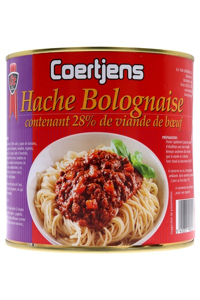 Gehakt bolognese 28% rundvlees 2,7kg