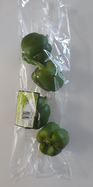 Paprika groen 4st 950g