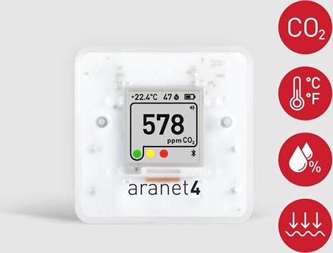 Aranet 4 home CO2 meter