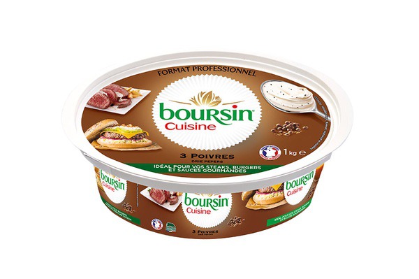 Boursin cuisine 3 pepers 1kg